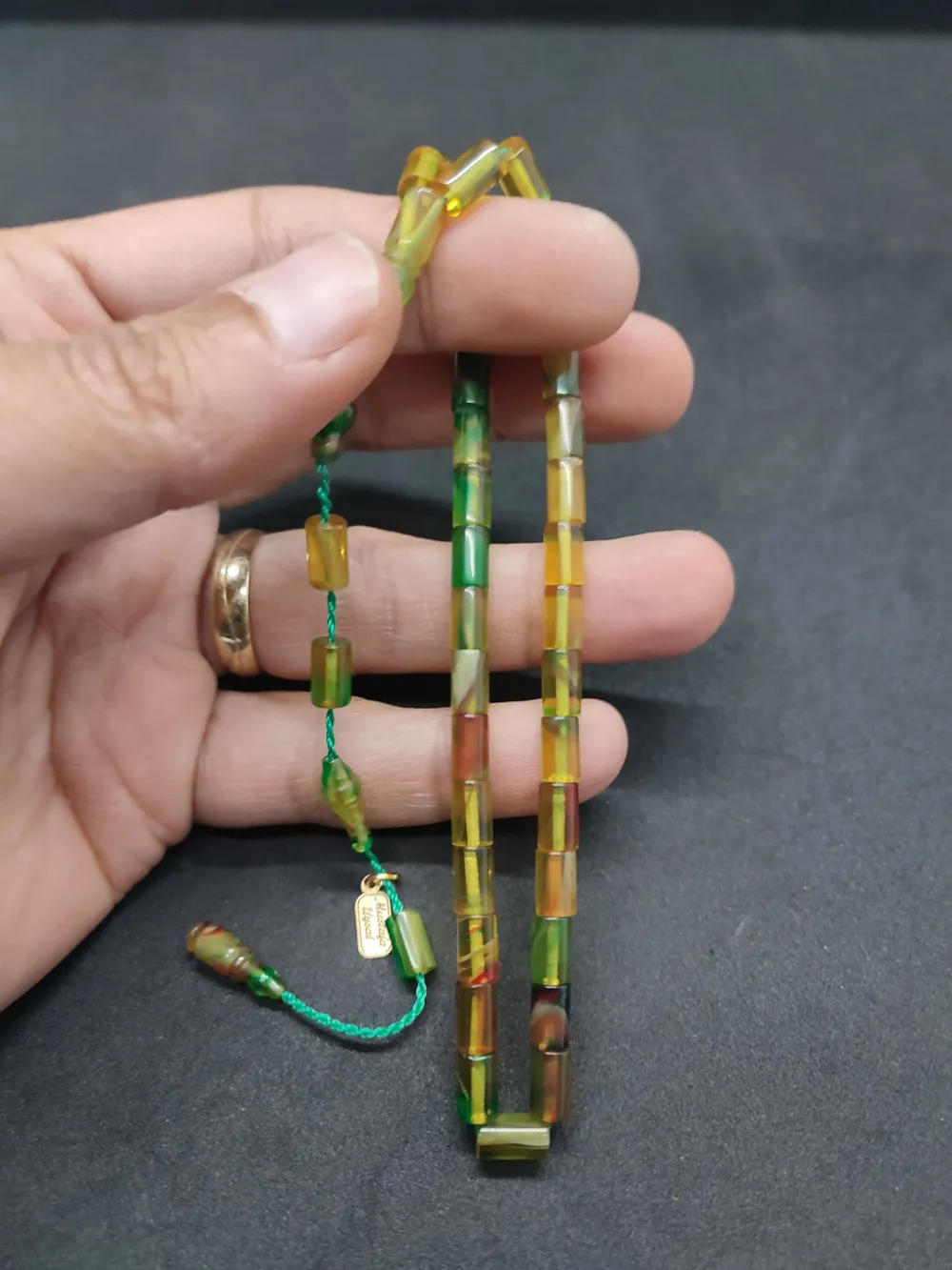 Mustafa Uysal Usta Eseri̇ Bi̇lek Boy Ok Gi̇bi̇ Kesme Ateş-İ Kehri̇bar küçük resim 5