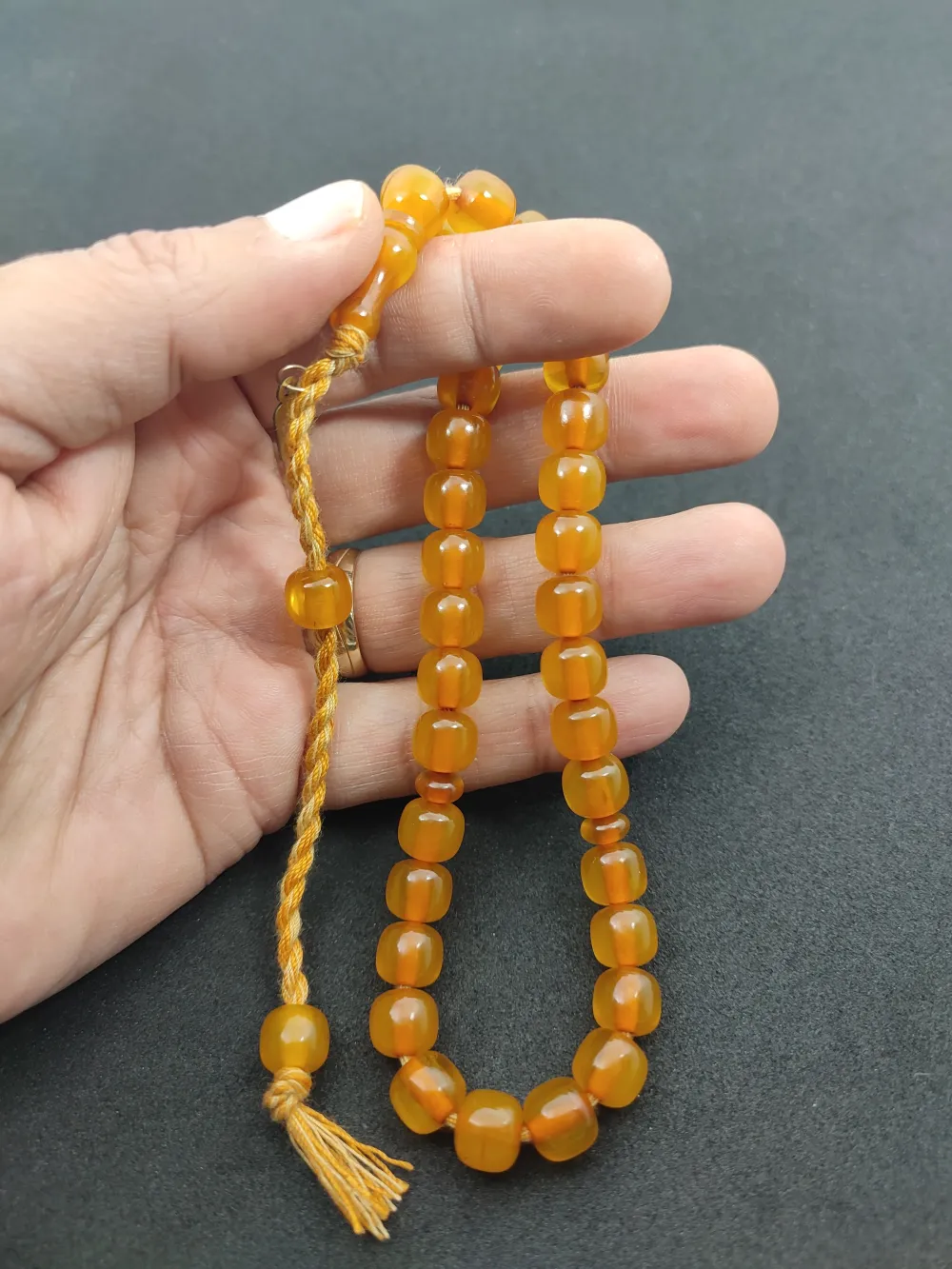 Osama Omari̇ İmzalı Eski̇ Usul Havşalı Horoz İmame 50 Yaşında Alman Faturan küçük resim 4