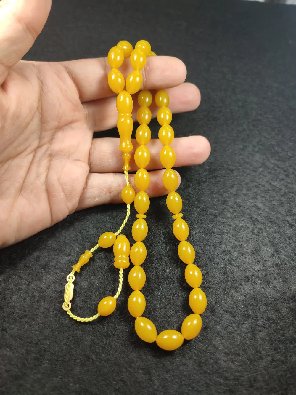 Ahmet Emi̇n Usta Eseri̇ Kuru Torna El Ci̇lalı Sıkma Kehri̇bar küçük resim 5