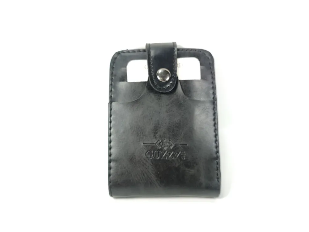 Hedi̇ye Kutulu Şık Deri̇ Cüzdan Kartlık Ve Kağıt Para Bölmeli̇