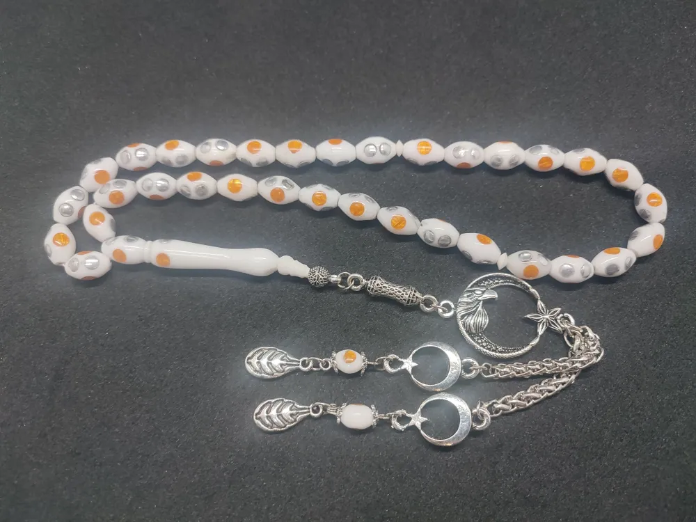 İskeçeli̇ Cemi̇l Usta Eseri̇ İşlemeli̇ Naturel Deve Kemi̇ği̇ küçük resim 3