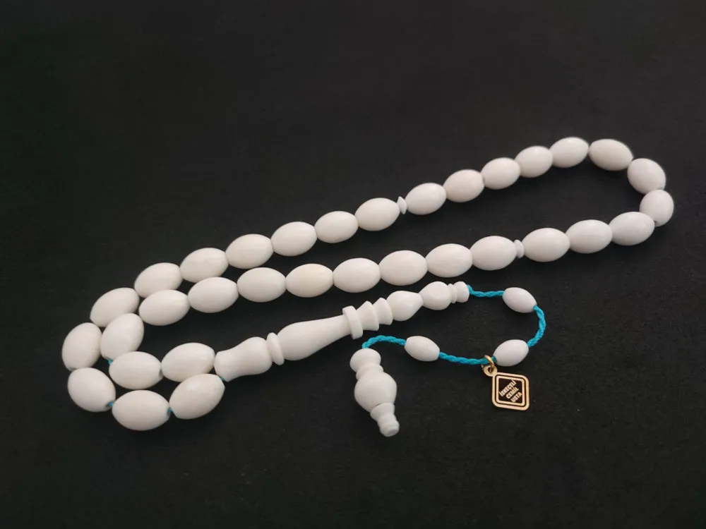 İskeçeli̇ Cemi̇l Usta Eseri̇ Sülün İmame Kalem Oyma  Deve Kemi̇ği̇ küçük resim 3