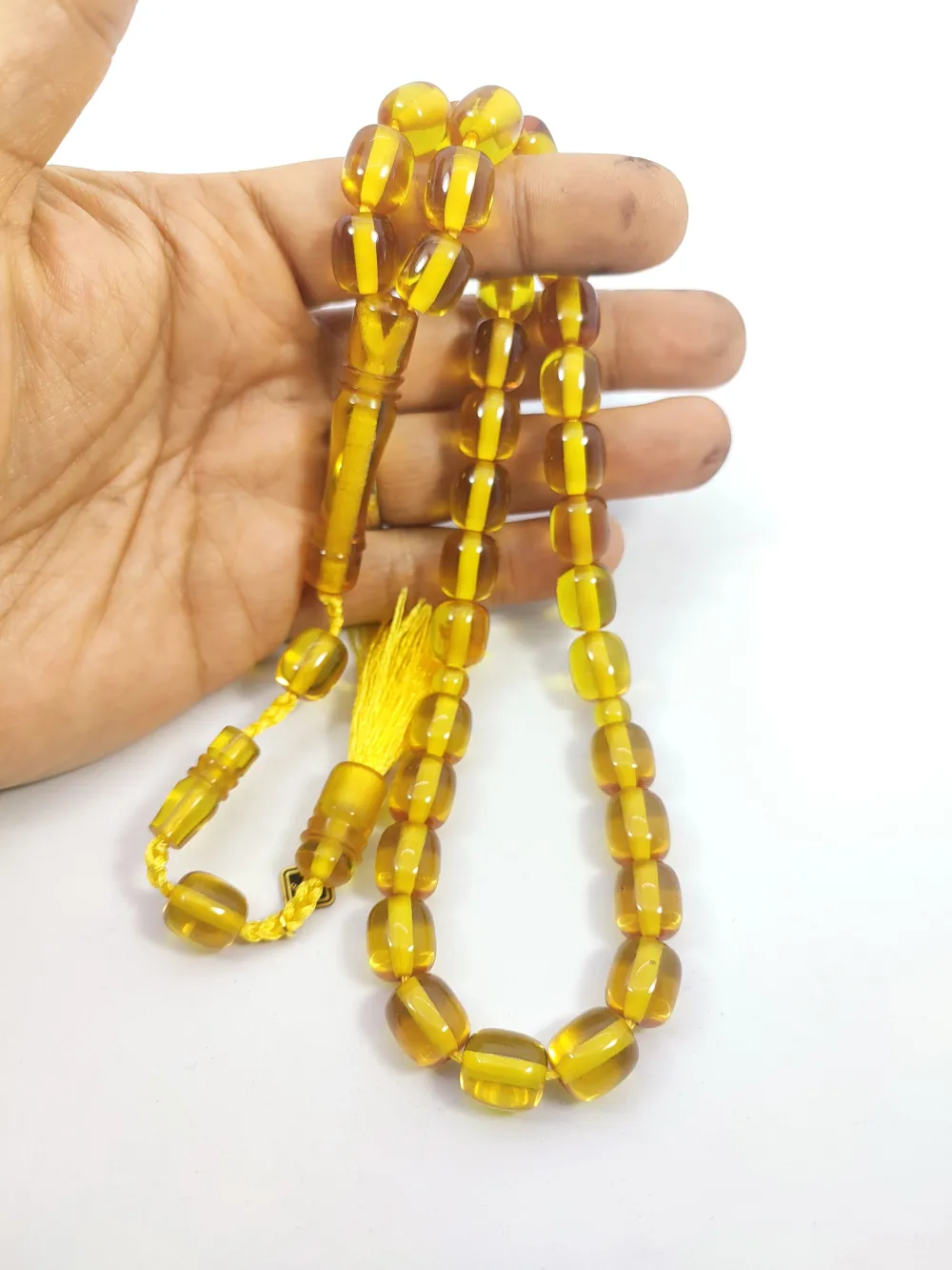 Junai̇d Hasan Usta Eseri̇ Eski̇ Usul 12 Kat İpe Di̇zi̇li̇ Çi̇ft Zımpara Ci̇ft Ci̇la Necef küçük resim 4