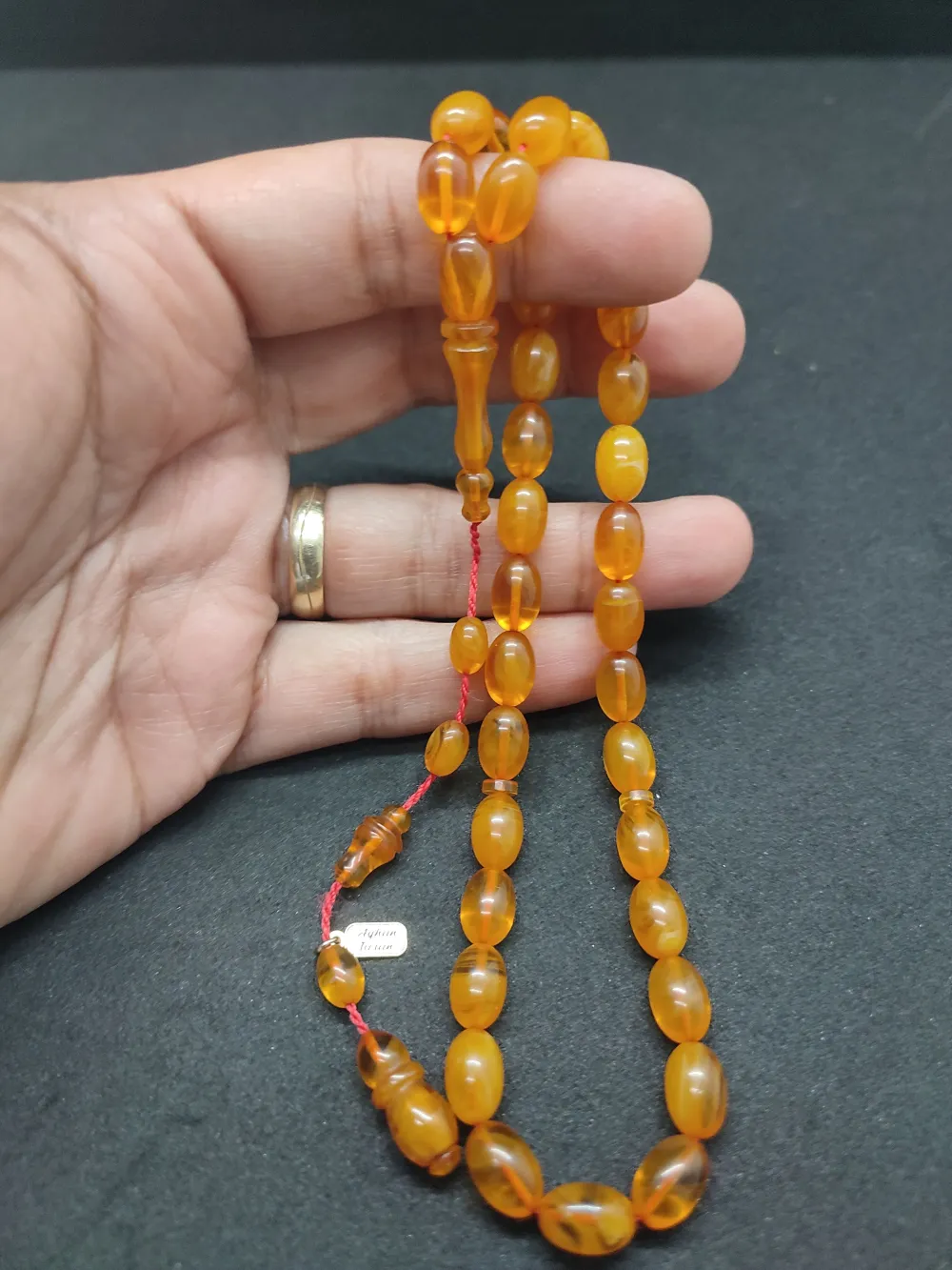 Ayhan Turan Usta Eseri̇ Osmanlı Mi̇skevi̇ Tadında Sıkma Kehri̇bar küçük resim 5