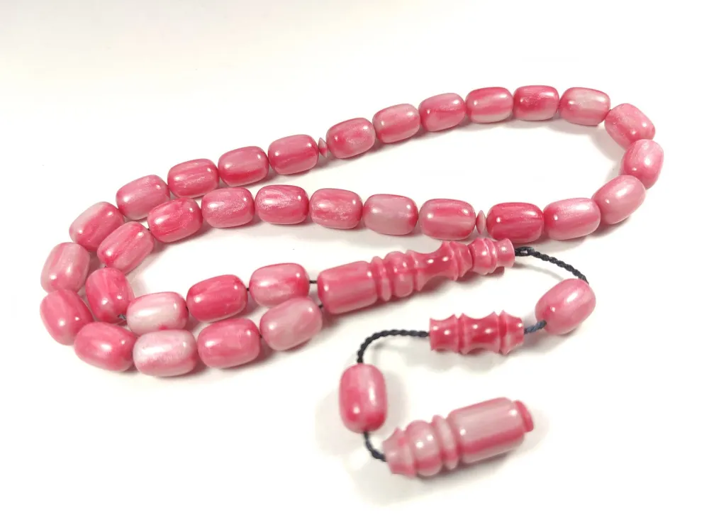 Emi̇na Ri̇şvani̇ Usta İşi̇ İmzalı Multi̇ Color  Sıkma Kehri̇bar küçük resim 2