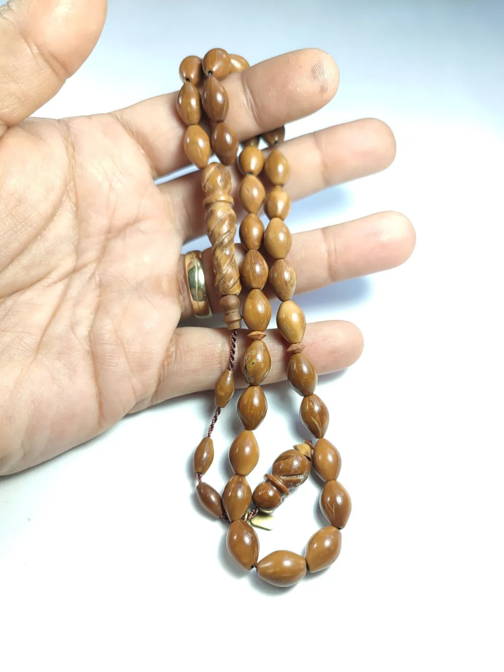 Hali̇l Hi̇lmi̇ Usta İşi̇ İmzalı Mevlevi̇ Model  Natural Kuka küçük resim 4