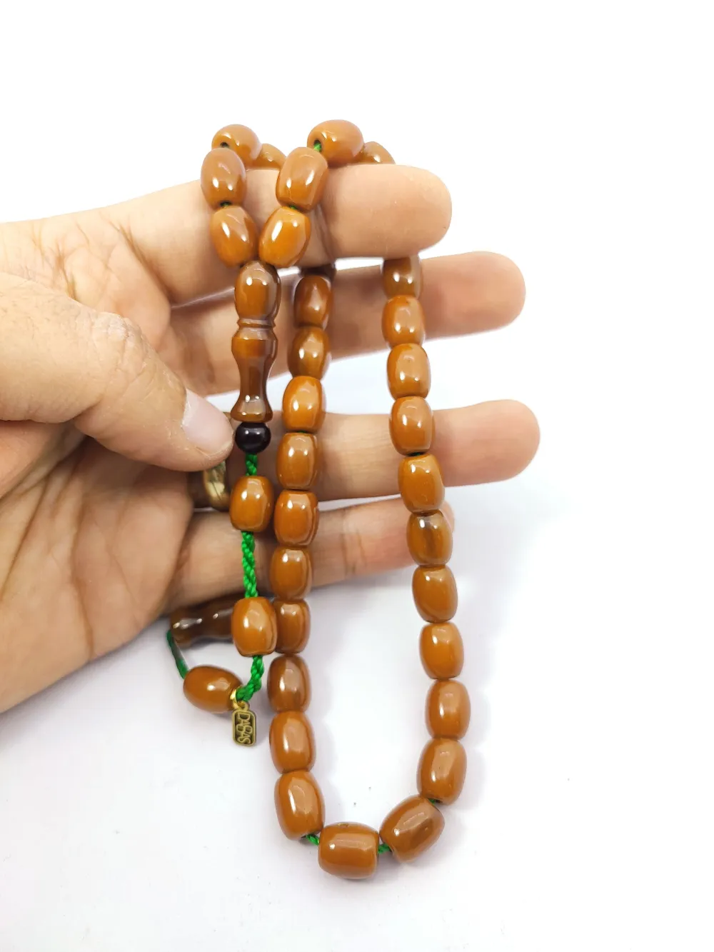 Muhammed Dabbas Usta Eseri̇ Osmanlı Torunu (Osmanlıya En Yakın) Sıkma Kehri̇bar küçük resim 4