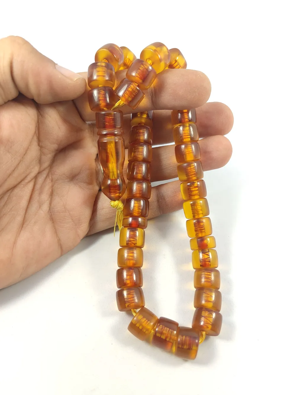 Başka Yerde Yok!!! Kelle Boy 42 Gr. Şeffaf Eski̇ İran Necef Baga küçük resim 5