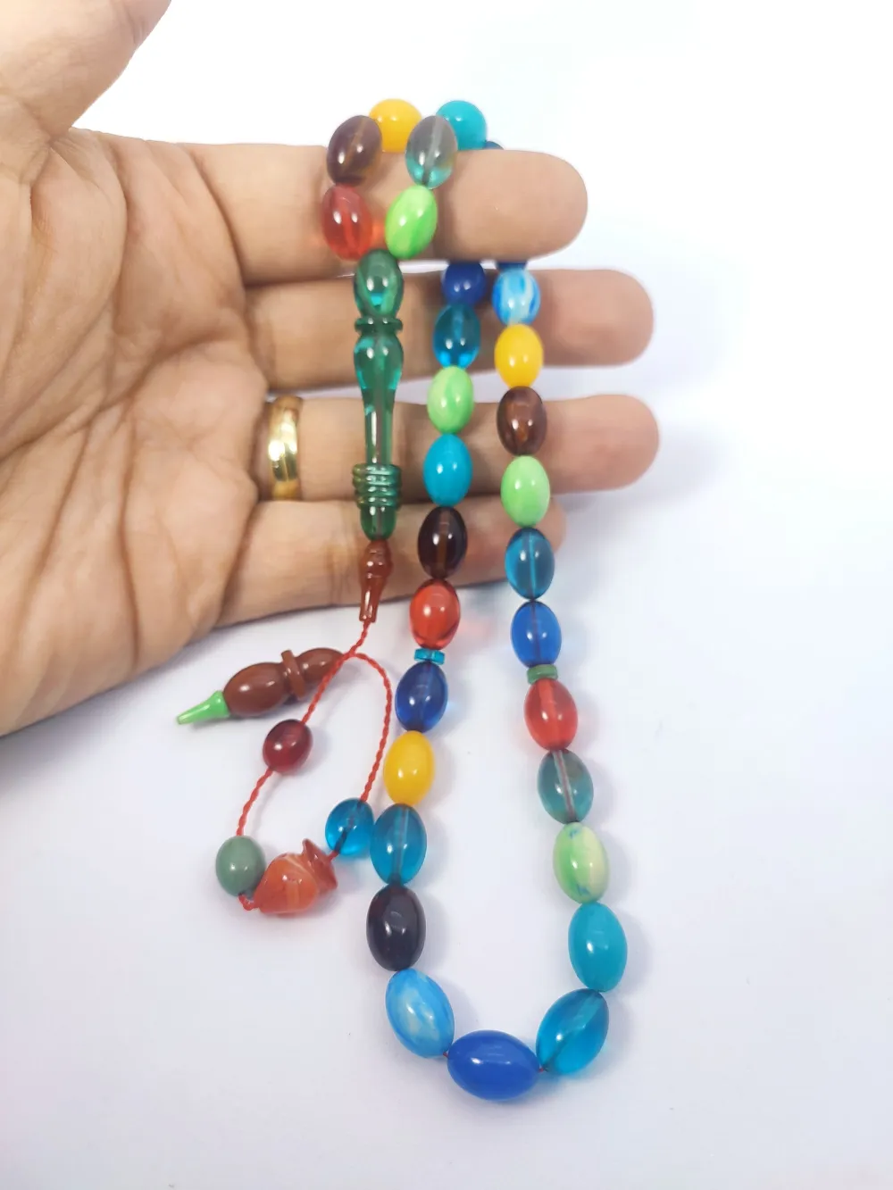 Ahmet Eryılmaz Usta Eseri̇  İmame Halkalı Çi̇ft Ci̇lalı Ateş-İ Kehri̇bar küçük resim 4