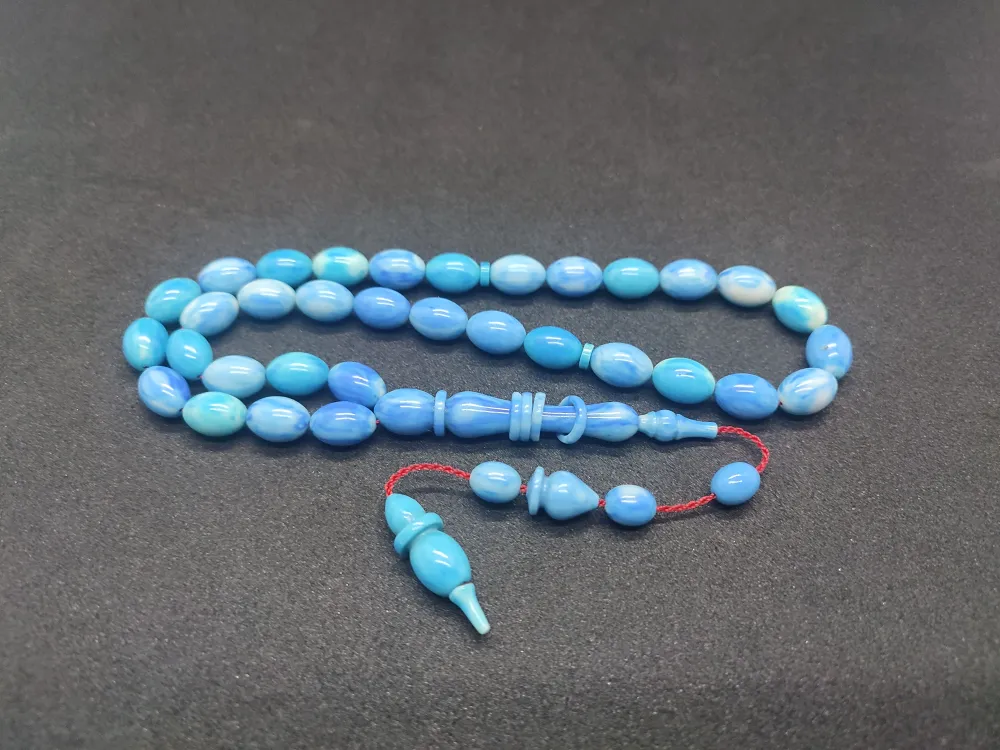 Ahmet Eryılmaz Usta Eseri̇ 0.6 Deli̇m   İmame Halkalı Çi̇ft Ci̇lalı Sıkma Kehri̇bar küçük resim 3