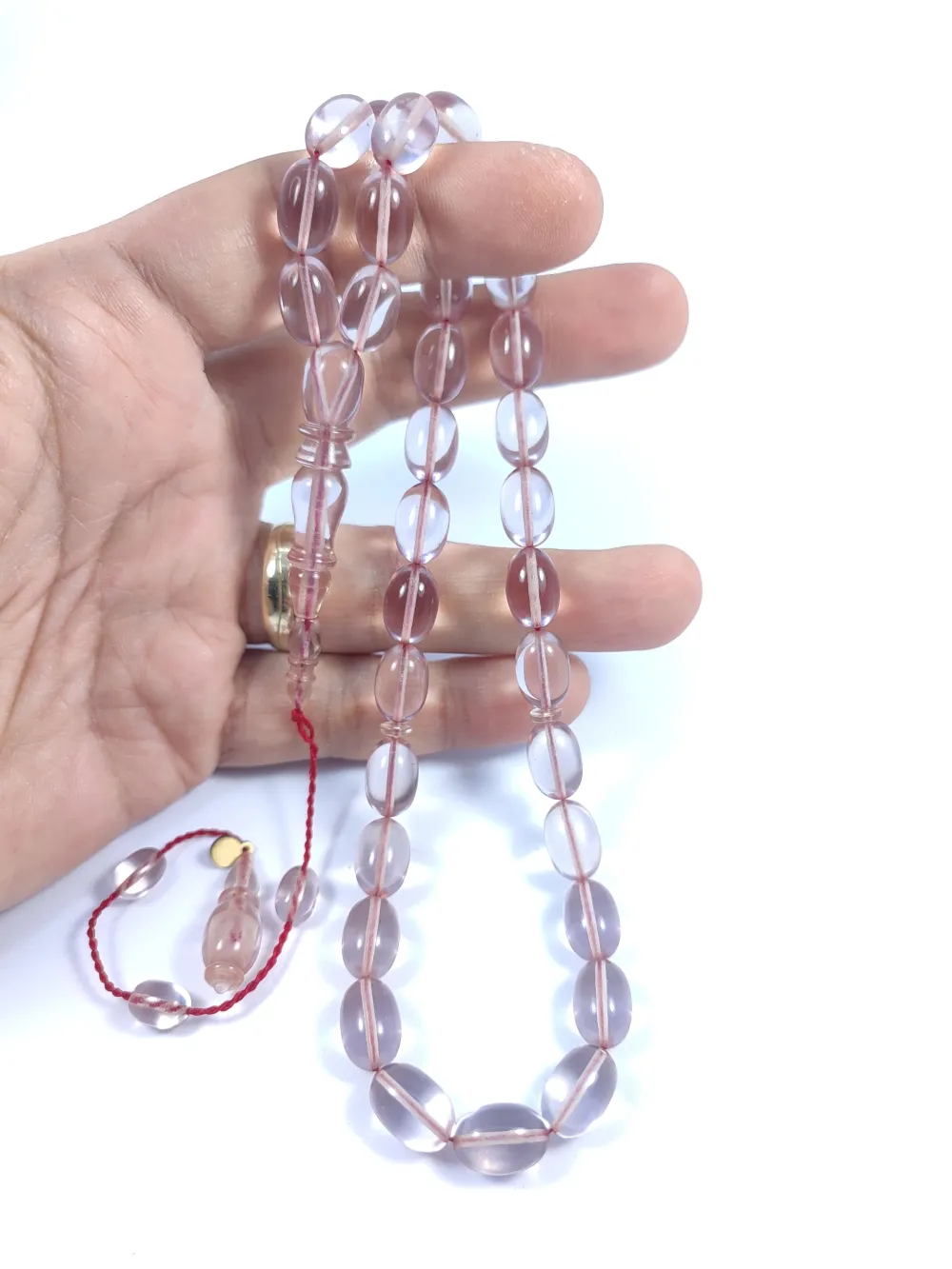 Mehmet Arıcı Usta Eseri̇ 0.6 Mm Deli̇m Çi̇ft Zımpara Çi̇ft Ci̇lalı Ateş-İ Kehri̇bar küçük resim 5