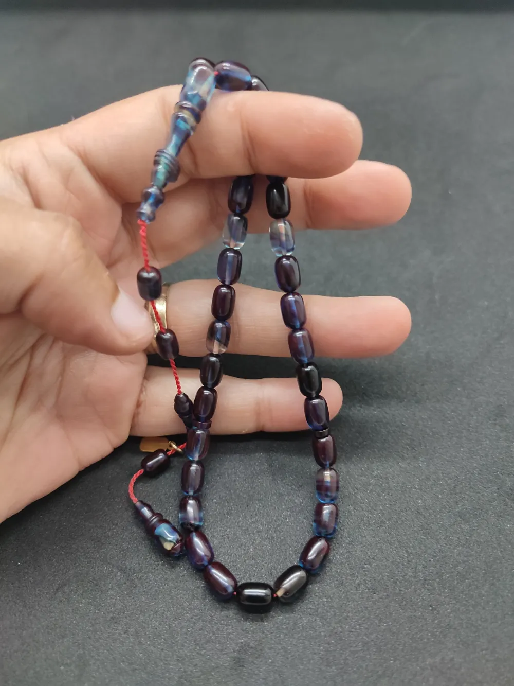 Furkan Gül Usta Eseri̇ El Boy İmame Halkalı Ateş-İ Kehri̇bar küçük resim 2