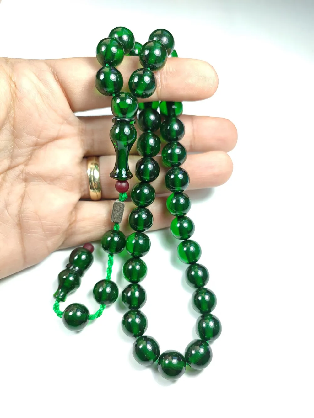 Mahmud Zeyzun Usta İşi̇ İmzalı (İmzası Gümüştür) Necef küçük resim 4