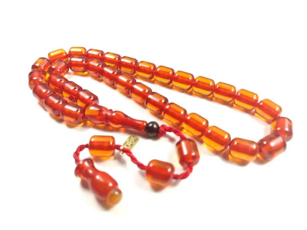 Muhammed Dabbas Usta İşi̇ İmzalı Ateş-İ Kehri̇bar küçük resim 2