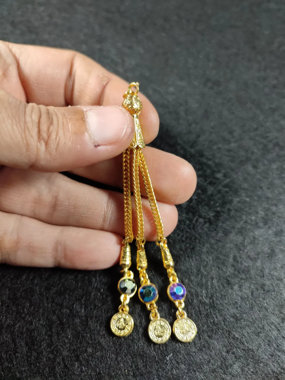 Alman Gümüş Tesbi̇h Püskülü küçük resim 2