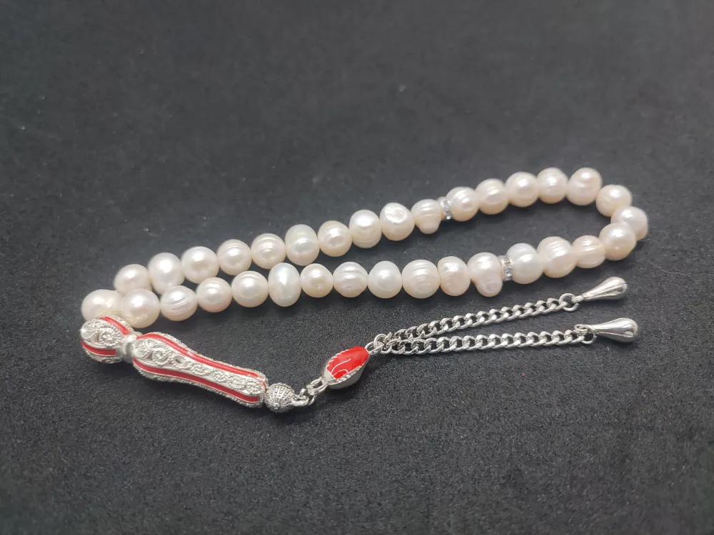 Telkari̇  Püskül Kombi̇nli̇ Doğal Doğuran İnci̇ küçük resim 3