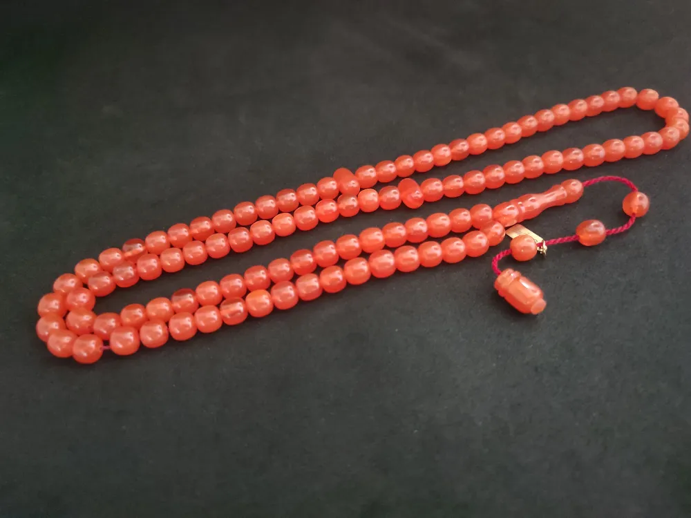 Zeyn Usta Eseri̇ Sıkma Kehri̇bar Namaz Tesbi̇hi̇ küçük resim 3