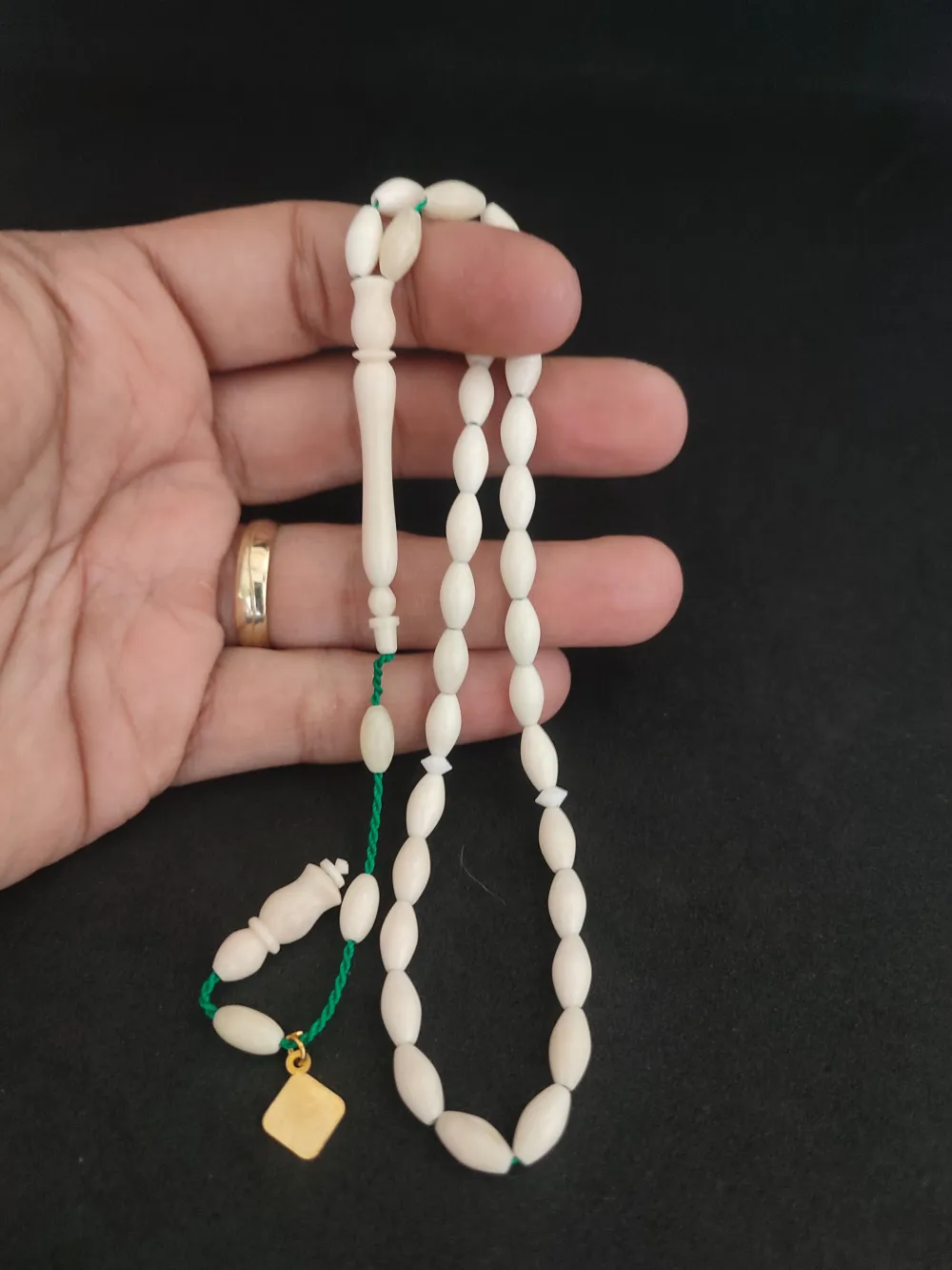 İskeçeli̇ Cemi̇l Usta Eseri̇ El Boy Ham Deve Kemi̇ği̇ küçük resim 4