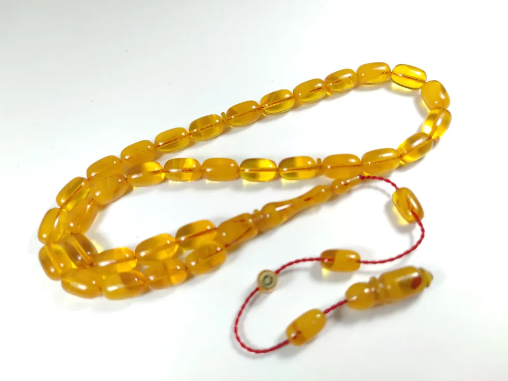 Mesut Elma Usta İşi̇ İmzalı Mühürlü 0.6 Deli̇m  Sıkma Kehri̇bar