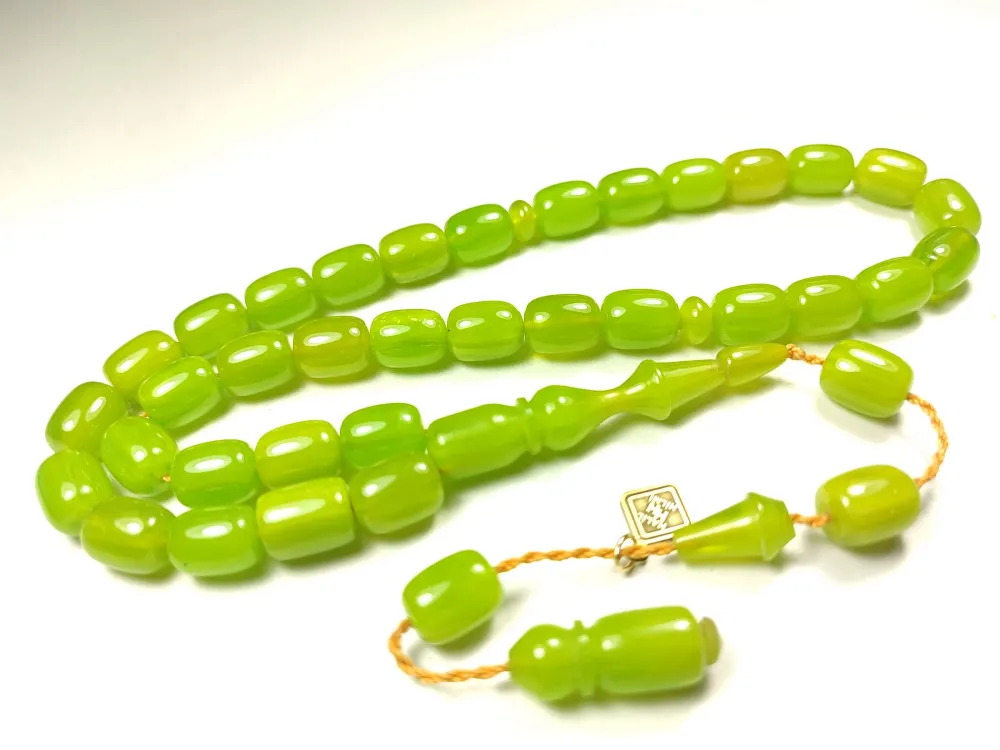 Hali̇l Hi̇lmi̇ Usta Eseri̇ İmzalı Aykırı Renk Sıkma Kehri̇bar