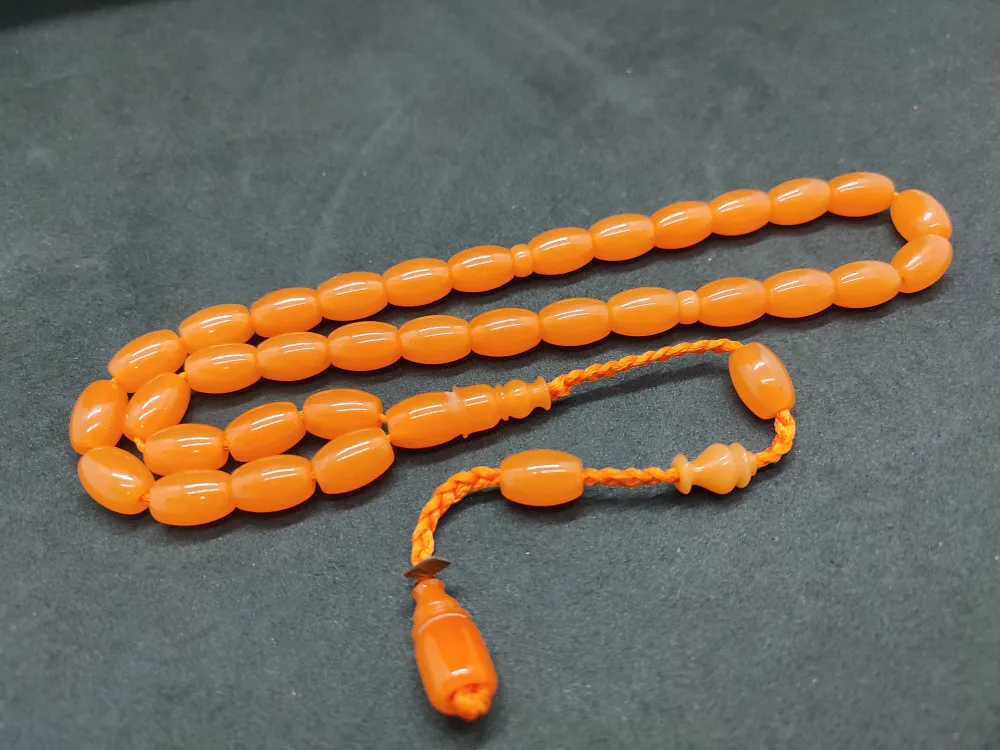 Junai̇d Hasan Usta Eseri̇ Kat Kat İpe Di̇zi̇li̇ Eski̇ Usul Çalışılma Sıkma Kehri̇bar