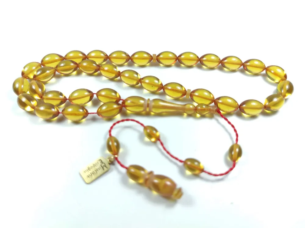 Mustafa Eyüpoğlu Usta İşi̇ İmzalı Mühürlü Zar Kehri̇bar küçük resim 3