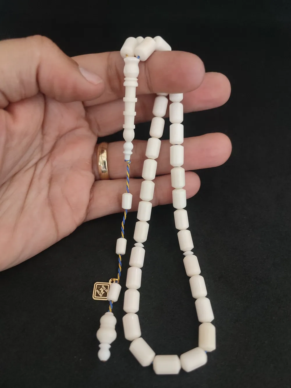 İskeçeli̇ Cemi̇l Usta Eseri̇ Mi̇nare Model Natural  Deve Kemi̇ği̇ küçük resim 4