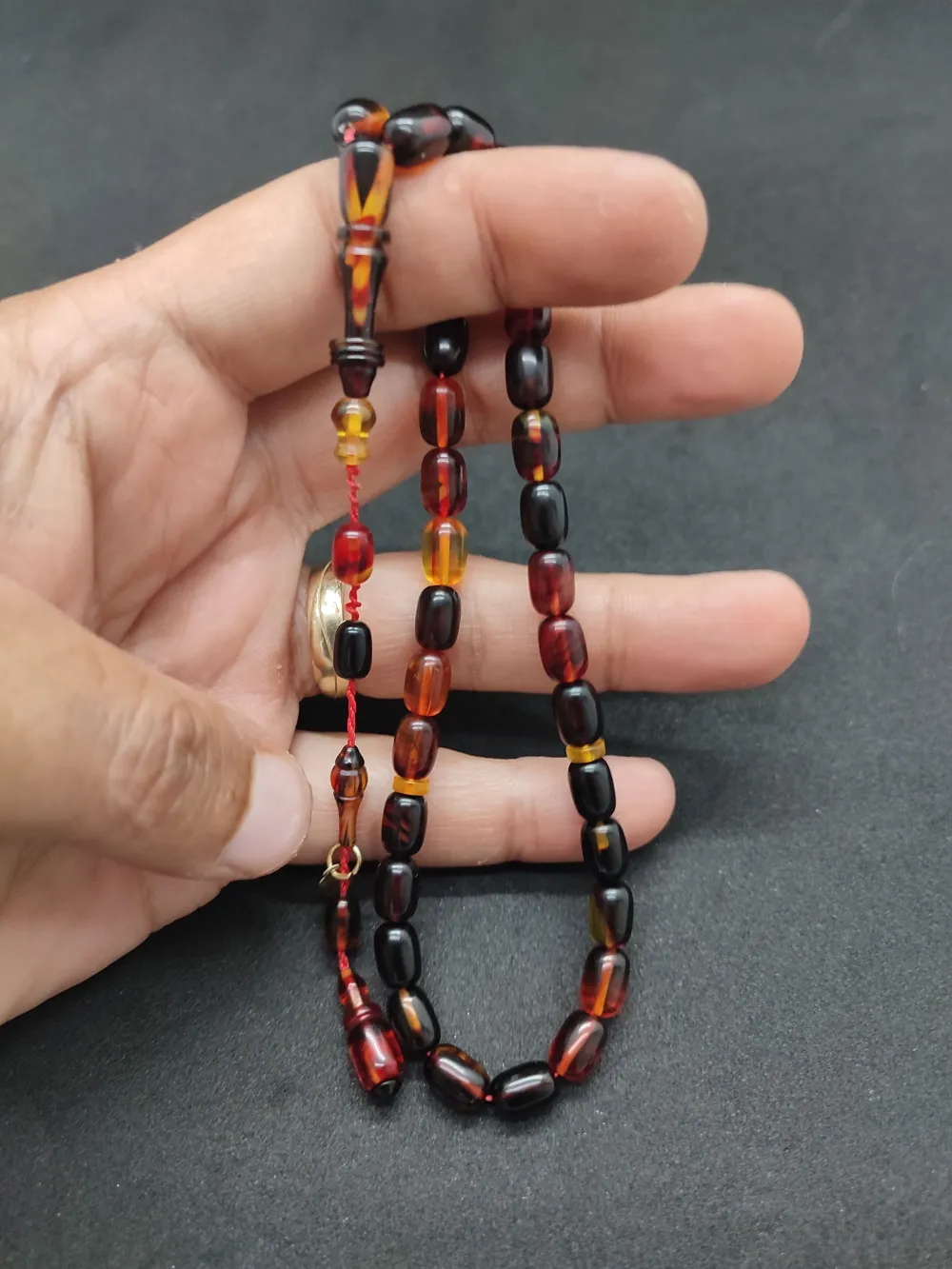 Furkan Gül Usta Eseri̇ El Boy İmame Halkalı Ateş-İ Kehri̇bar