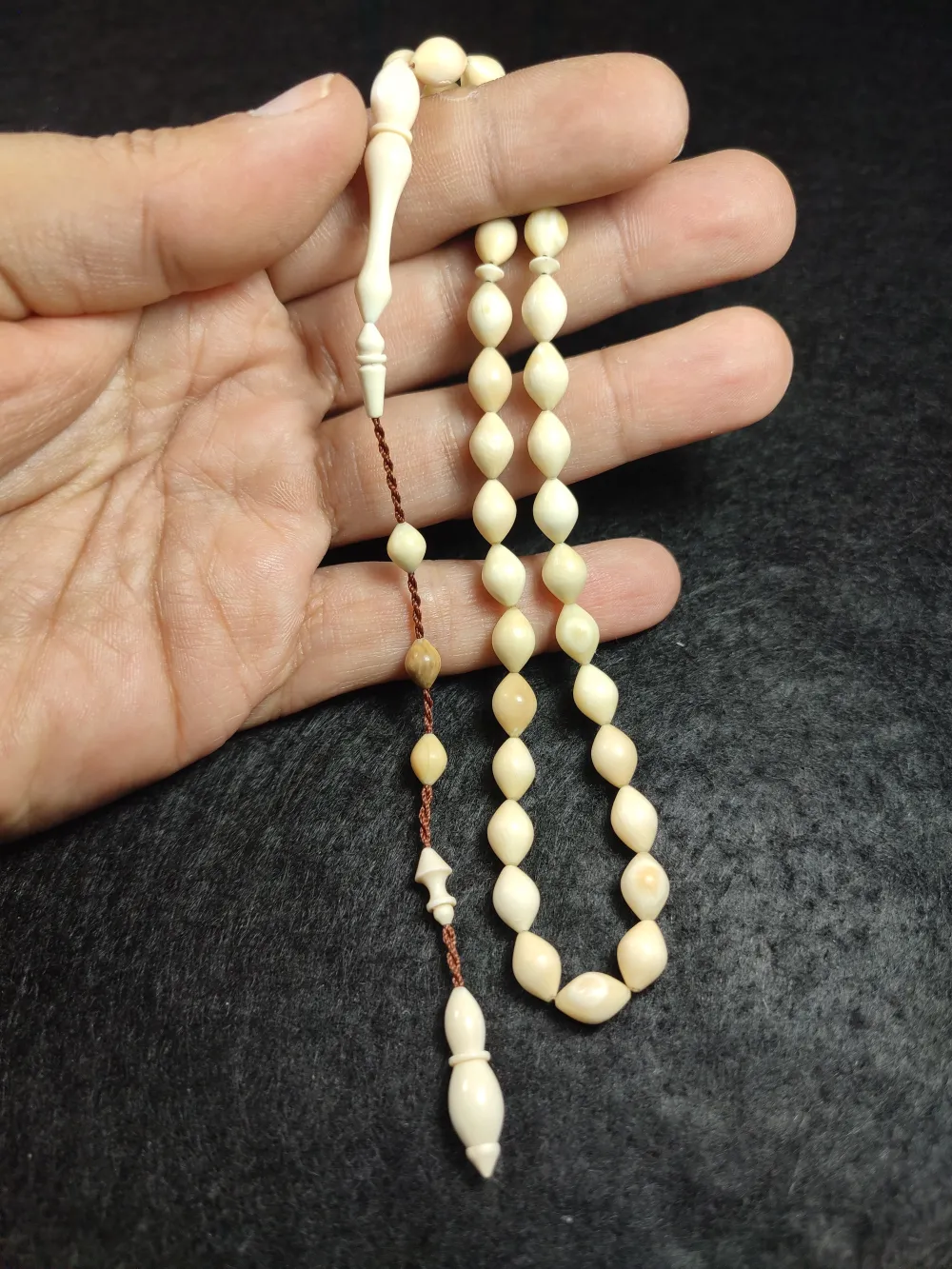 13.69 Gr Mi̇raç Pembegül Usta Eseri̇ El Boy Mamut küçük resim 4