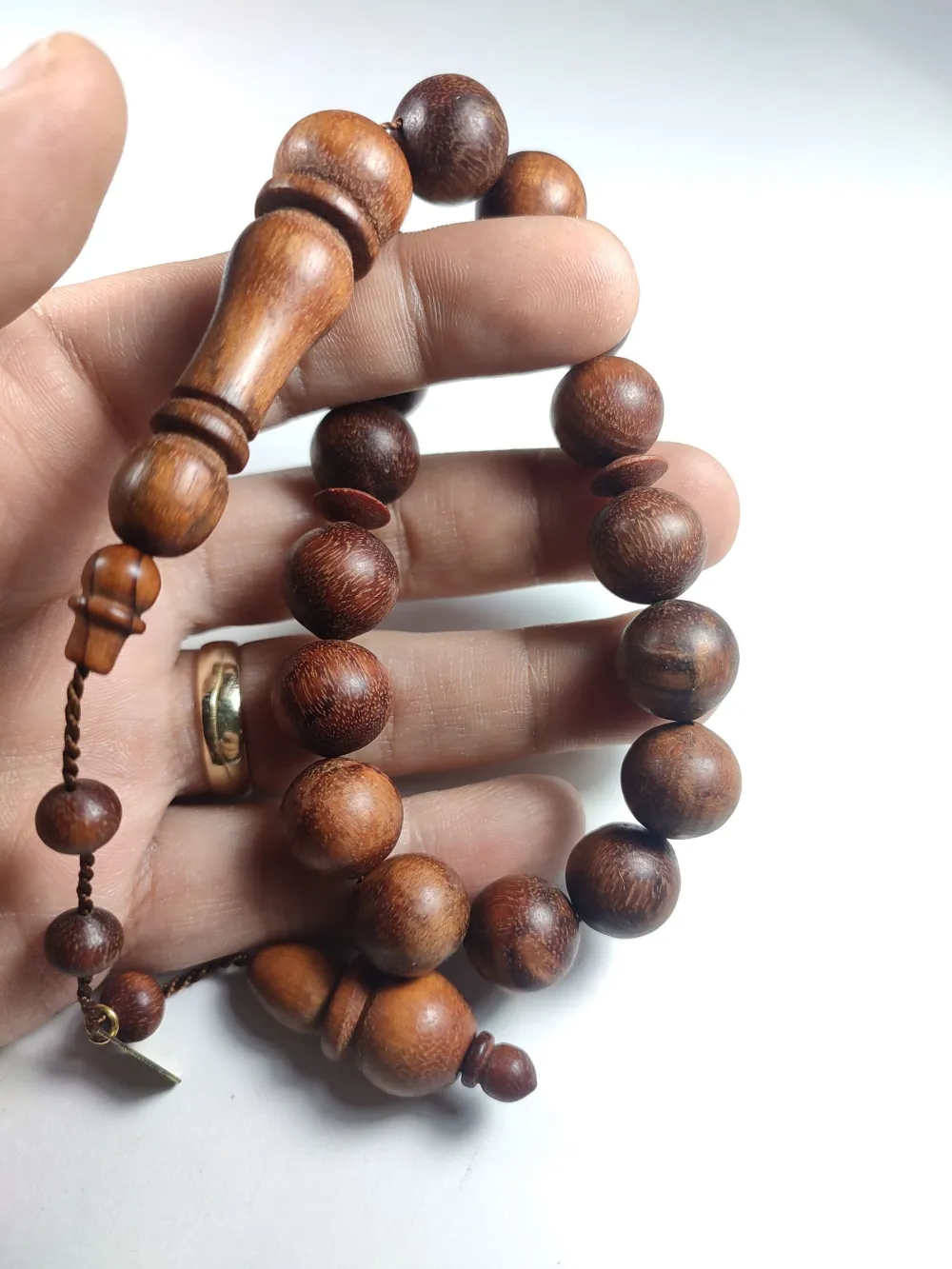 Hali̇l Hi̇lmi̇ Usta İşi̇ İmzalı Doğal Maskot Keçi̇boynuzu Ağacı küçük resim 5