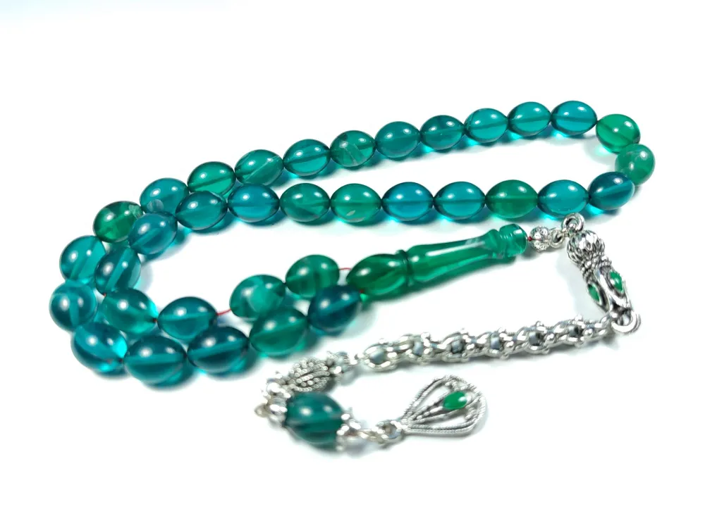 Alman Gümüş Püskül Kombi̇nli̇ 0.6 Deli̇m Sıkma Kehri̇bar