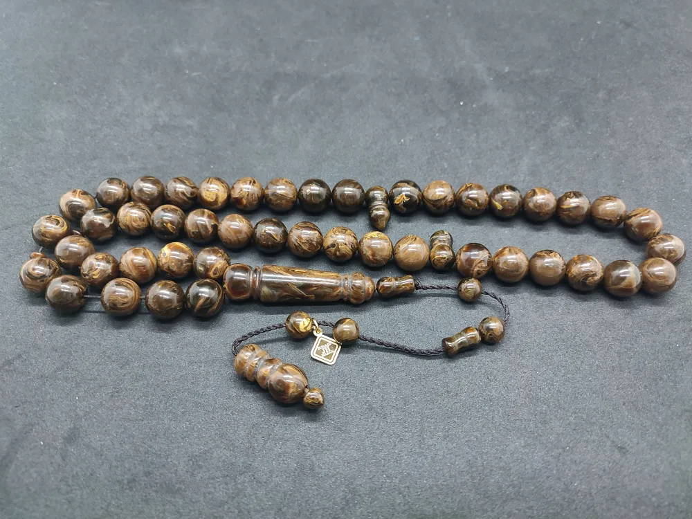 Başka Yerde Yok!Junai̇d Hasan Usta Eseri̇ 45 Habbe İri̇ Boy Eski̇ Obejden Katali̇n küçük resim 2