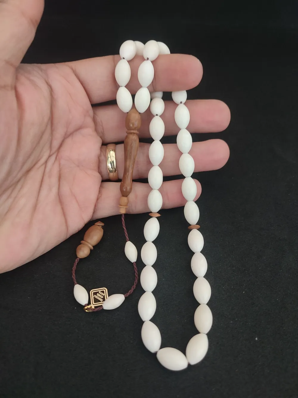 İskeçeli̇ Cemi̇l Usta Eseri̇  Çi̇ft Zımpara Çi̇ft Ci̇lalı Deve Kemi̇ği̇ küçük resim 4