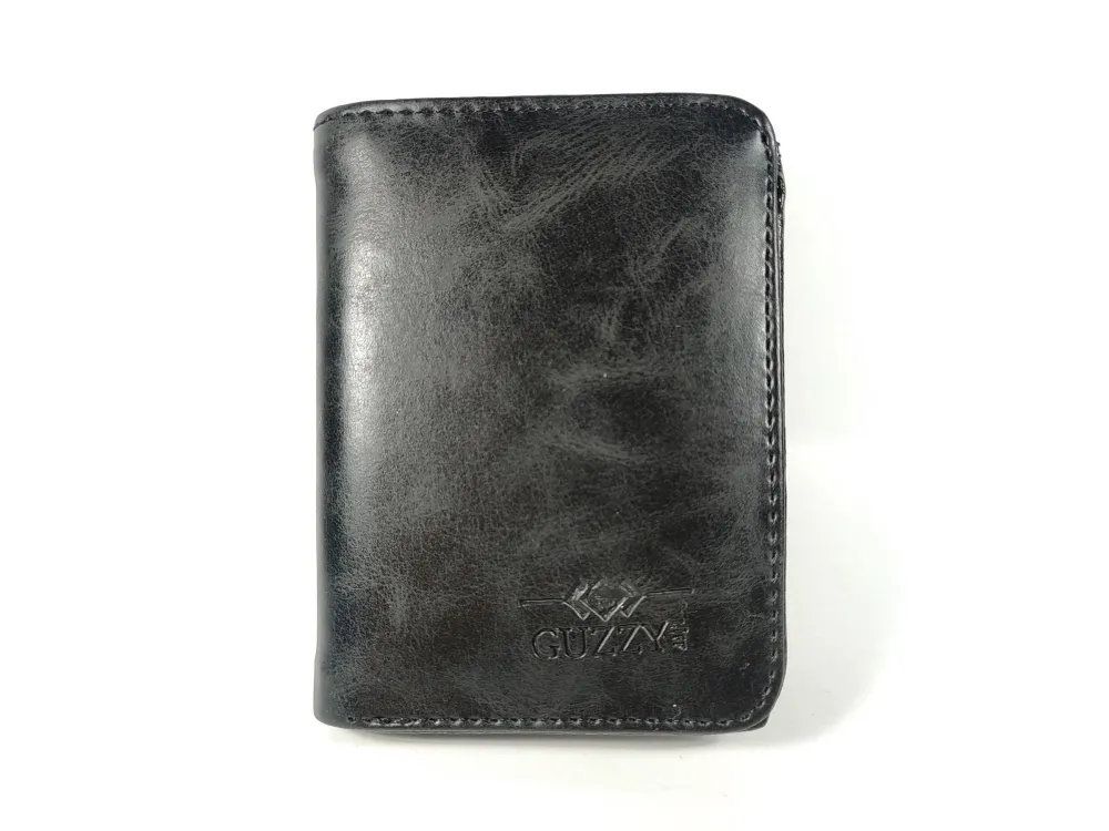 Hedi̇ye Kutulu Şık Deri̇ Cüzdan Kartlık Ve Kağıt Para Bölmeli̇