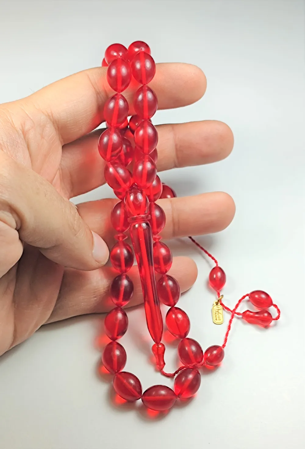 Ayhan Turan Usta İşi̇ İmzalı Mühürlü Ateş-İ Kehri̇bar küçük resim 4