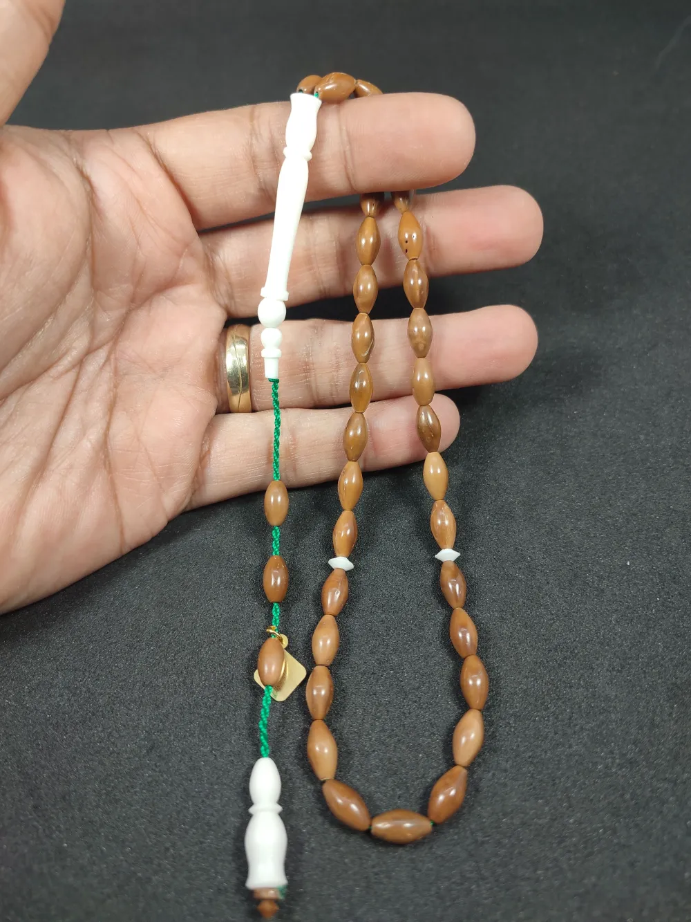 Hali̇l Hi̇lmi̇ Usta Eseri̇ İmame Hi̇tame Deve Kemi̇ği̇ Kombi̇nli̇ El Boy Kuka küçük resim 4