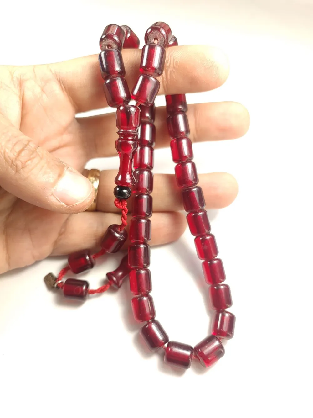 Muhammed Dabbas Usta İşi̇ İmzalı Ateş Kehri̇bar küçük resim 5