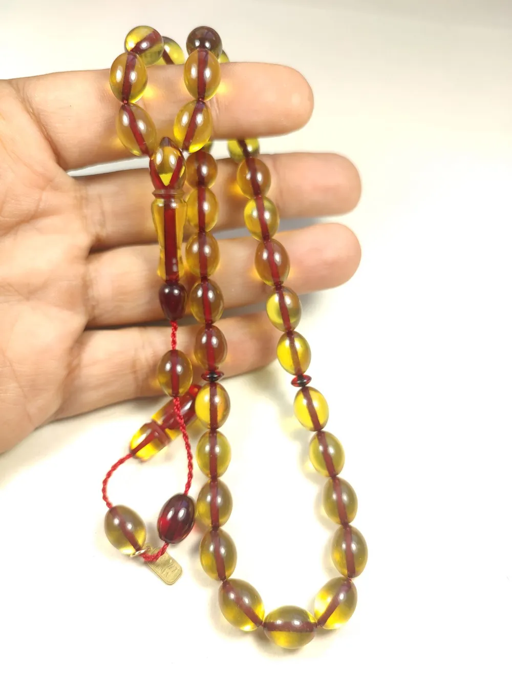 Mesut Elma Usta Eseri̇ İmzalı Kondüsyon Hari̇kası Şeffaf Deli̇m Necef küçük resim 5