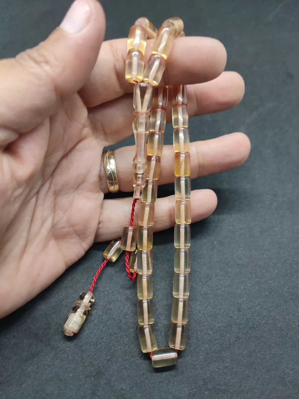 Mehmet Mercan Usta Eseri̇ Şeffaf Deli̇m Avusturalya Oyun Zar Kehri̇bar Seri̇si̇ küçük resim 4