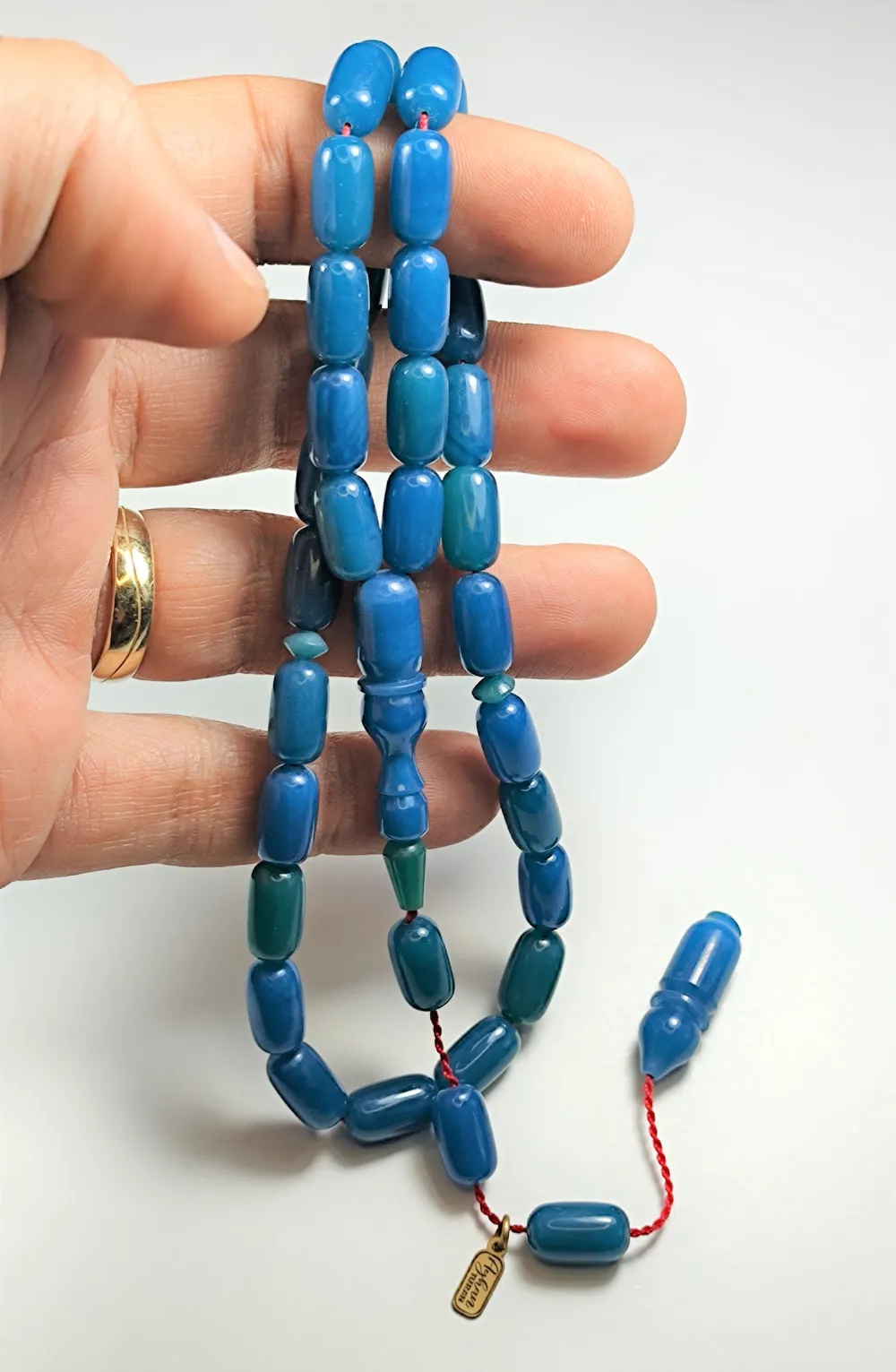 Ayhan Turan Usta İşi̇ İmzalı Mühürlü Sıkma Kehri̇bar küçük resim 4