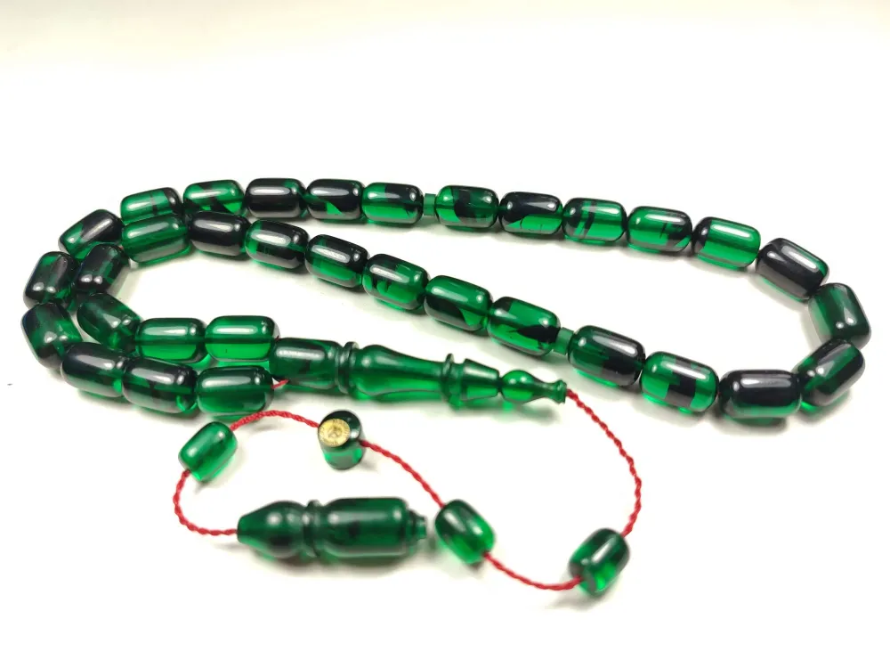 Mahmut Akdamar Usta Eseri̇ İmzalı Sıkma Kehri̇bar küçük resim 3