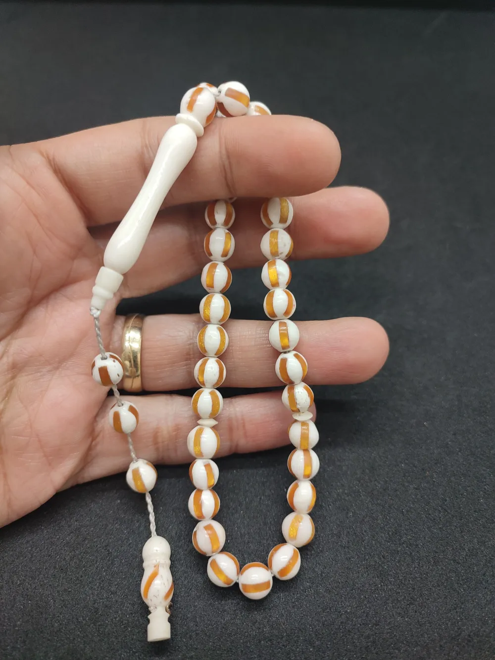 İki̇nci̇ Kali̇te İşçi̇li̇ği̇ Çok Temi̇z Deği̇l Seef İşlemeli̇  Kombi̇nli̇ Deve Kemi̇ği̇ küçük resim 5