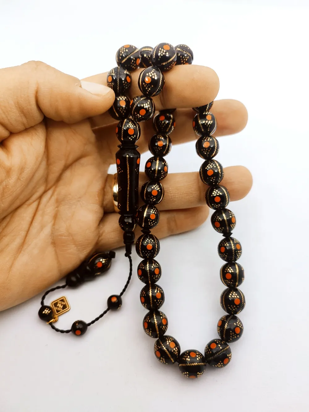 Hali̇l Hi̇lmi̇ Usta Eseri̇ 4 Lü Yarma Model Mi̇neli̇ Çakımlı Kuka küçük resim 5