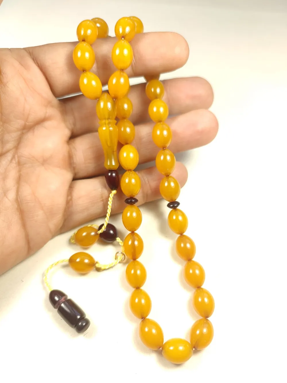 Mesut Elma Usta Eseri̇ İmzalı Kondüsyon Hari̇kası Sıkma Kehri̇bar küçük resim 4