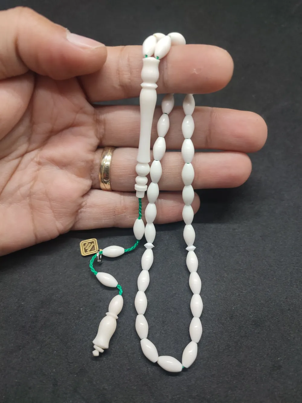 İskeçeli̇ Cemi̇l Usta Eseri̇ El Boy Naturel Deve Kemi̇ği̇ küçük resim 5