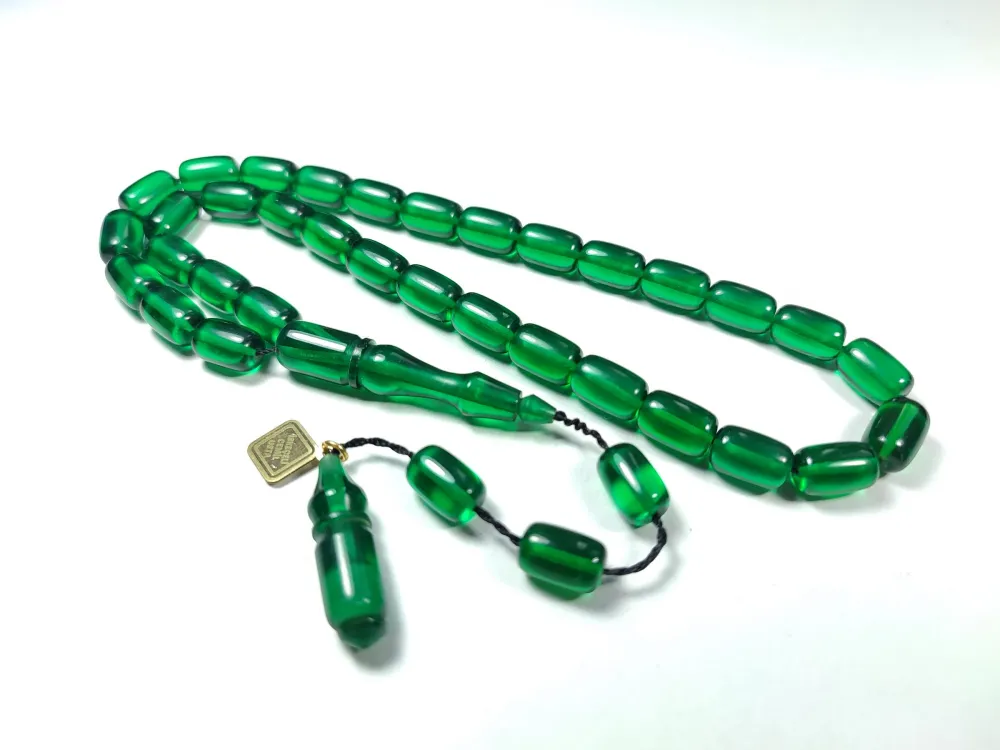 İskeçeli̇ Cemi̇l Usta İşi̇ İmzalı  Alman Zar Kehri̇bar küçük resim 2