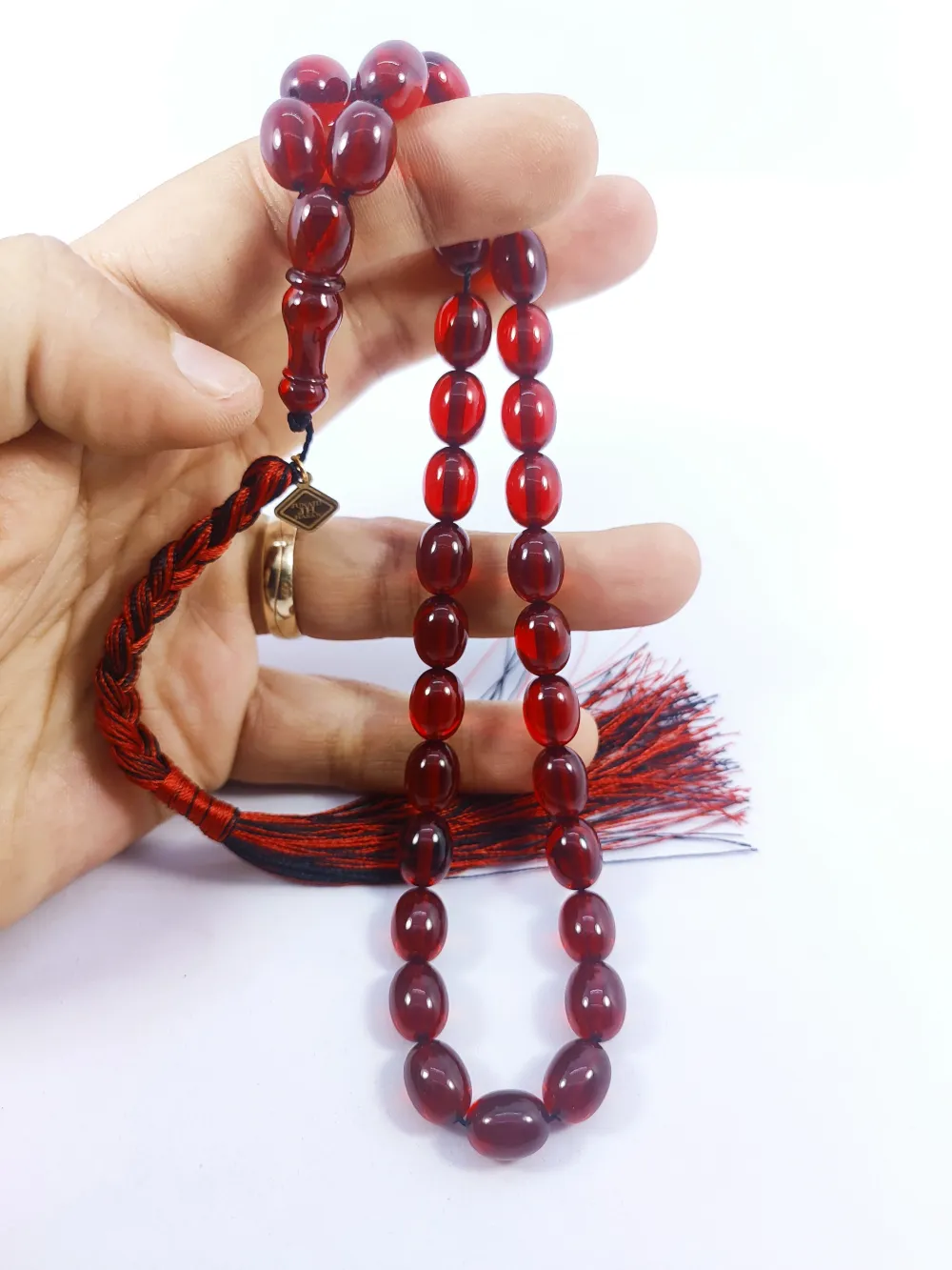 Junai̇d Hasan Usta Eseri̇ Eski̇ Usul Çalışılmış El Boy Necef küçük resim 4