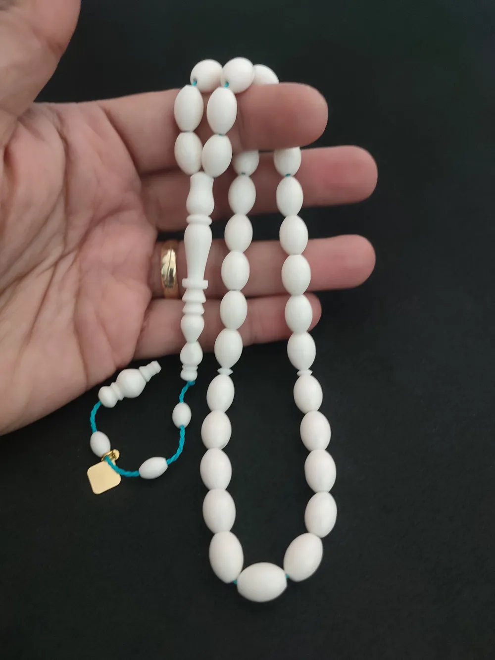 İskeçeli̇ Cemi̇l Usta Eseri̇ Sülün İmame Kalem Oyma  Deve Kemi̇ği̇ küçük resim 5