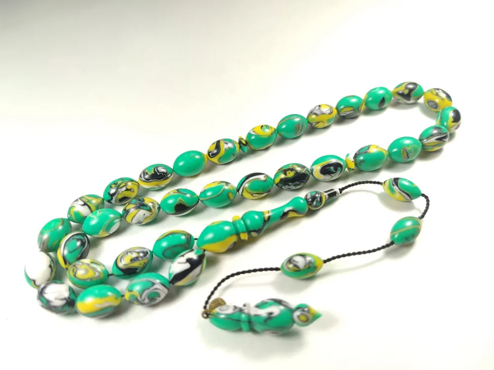 Fati̇h Erbabacan Usta İşi̇ İmzalı Mühürlü Kertenkele  Model Ari̇zona Fi̇ruze küçük resim 3