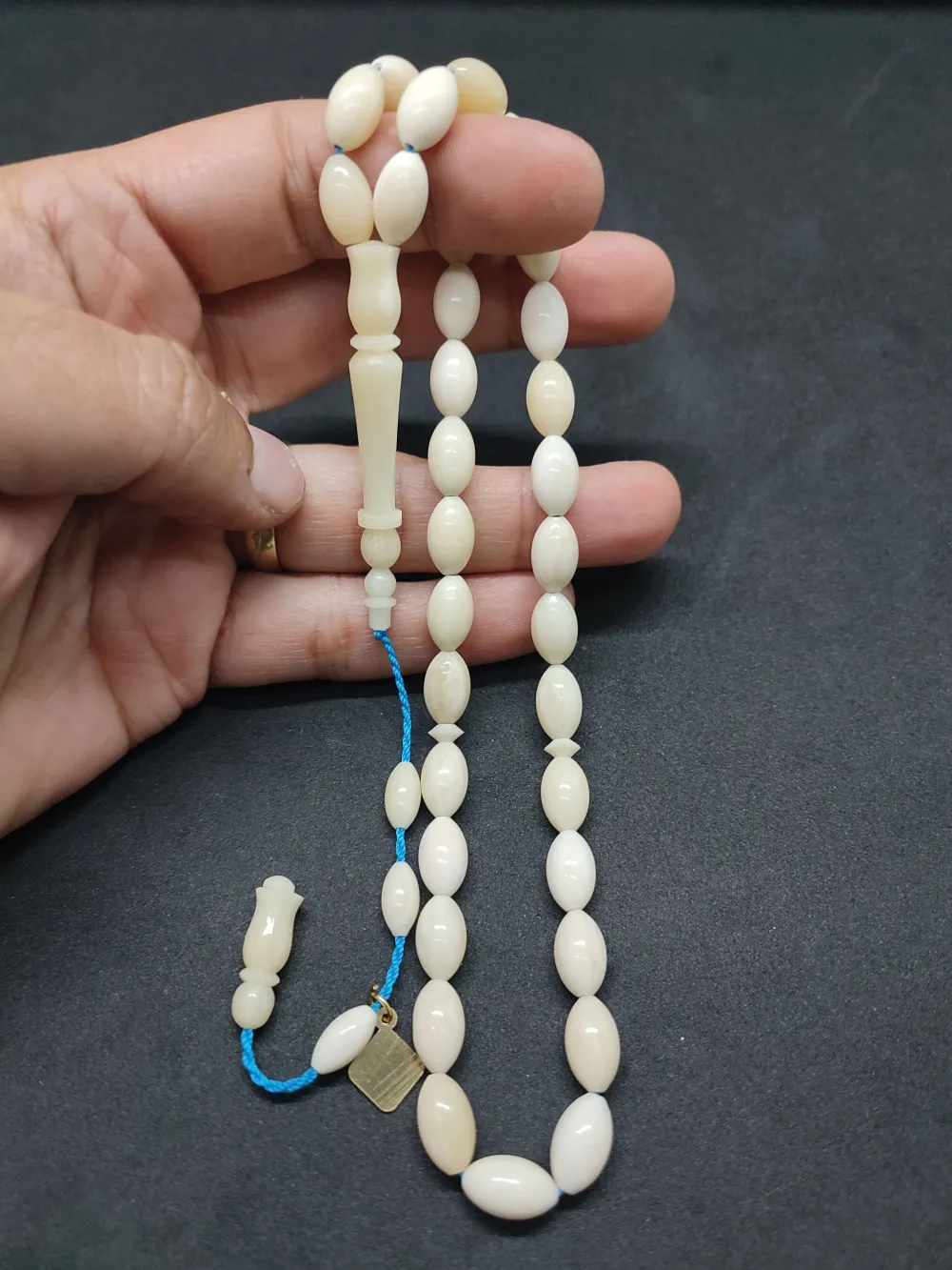 İskeçeli̇ Cemi̇l Usta Eseri̇ Çi̇ft Zımpara Çi̇ft Ci̇la  Deve Kemi̇ği̇ küçük resim 4